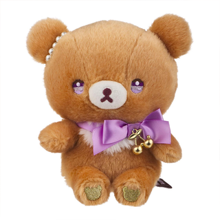 Korilakkuma & Chairoikoguma Shining Jewel Cherry Plush