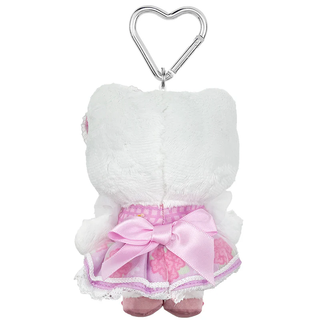 Hello Kitty 50th Anniversary Floral Plush Mascot Carabiner