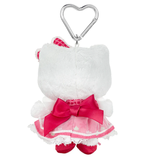Hello Kitty 50th Anniversary Floral Plush Mascot Carabiner