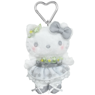 Hello Kitty 50th Anniversary Floral Plush Mascot Carabiner