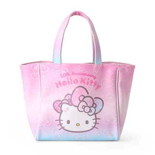 Hello Kitty 50th Anniversary Fashionable Ribbons Hand Bag