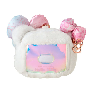 Hello Kitty 50th Anniversary Fashionable Ribbons Card Pouch