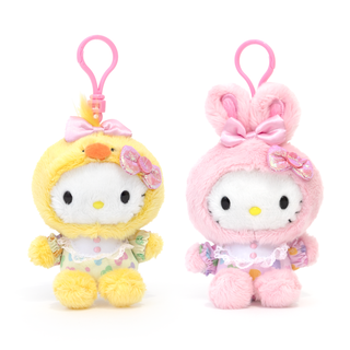 Hello Kitty Baby Spring Animals Plush Mascot Clip