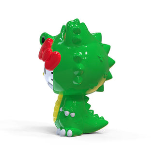Hello Kitty Green Kaiju 36" Art Giant Fiberglass Figure (Store Pick-Up Only)