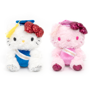 Hello Kitty Sparkling Graduation Bear Plush