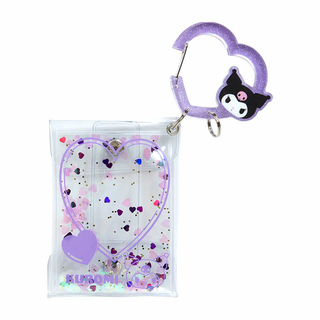 Sanrio Colorful Heart Carabiner Clear Pouch