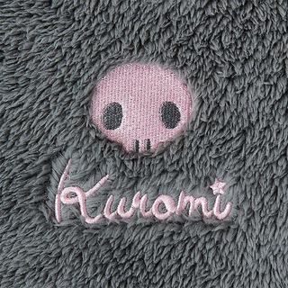 Kuromi Fluffy Zipper Hoodie