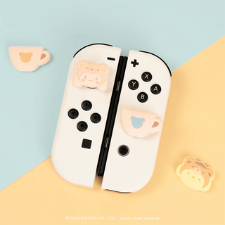 Sanrio Latte Kuma Nintendo Switch Grip Caps