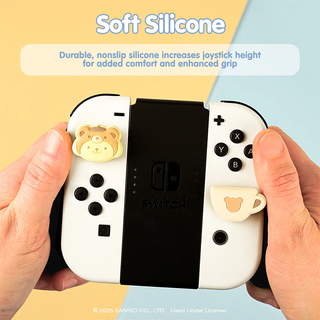 Sanrio Latte Kuma Nintendo Switch Grip Caps