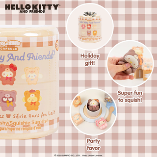 Sanrio Latte Kuma SquiSHU Series 7 Blind Box