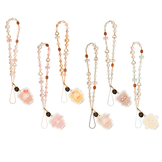 Sanrio Latte Kuma Acrylic Beaded Strap