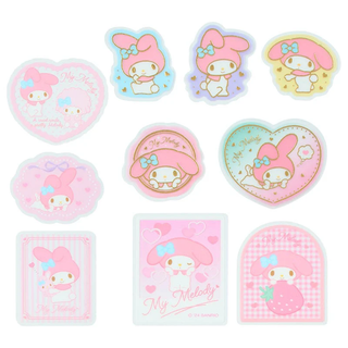 Sanrio Gold Foil Sticker Set