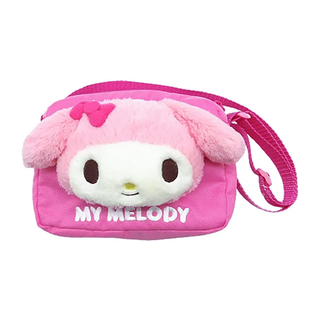 Sanrio Plush Face Mini Shoulder Pouch