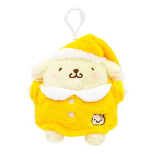 Sanrio Fluffy Pajama Plush Mascot Clip