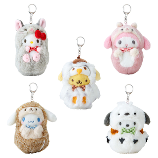 Sanrio Fauna Friends Plush Mascot Keychain