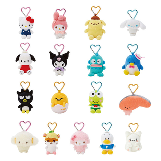Sanrio Plush Mascot Heart Key Ring