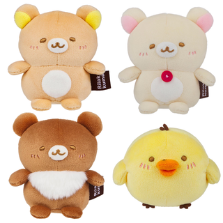 Rilakkuma & Friends Honyagurumi Sitting Mini Mochi Plush